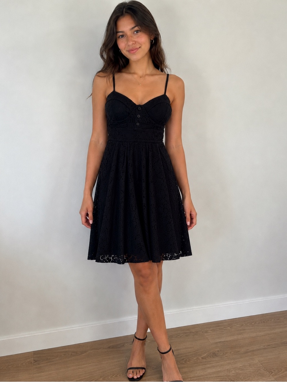 Black lace dress, size Small - Picture 11 of 11